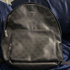 GUESS Charcoal Gray Men's Backpack Large
